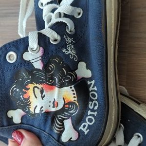 Rare Sailor Jerry Converse high tops